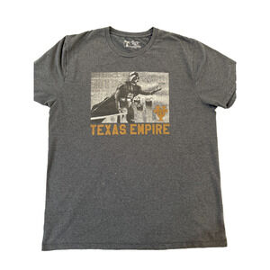 Texas Longhorns Dark Vader Men TShirt Mens XL Gray "Texas Empire" Star Wars